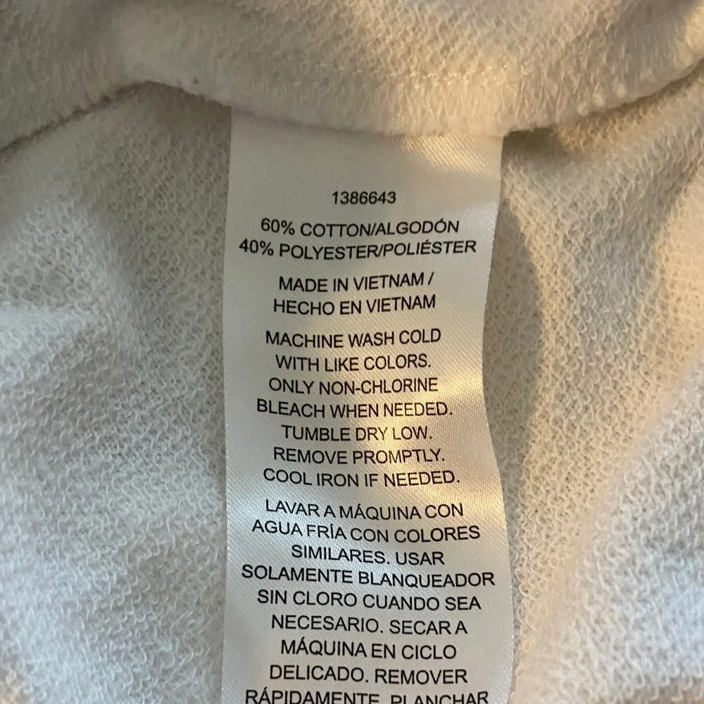 Calvin Klein Jeans Women's White Logo Hoodie‎